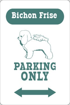 Picture of Dog Parking Sign 12678049