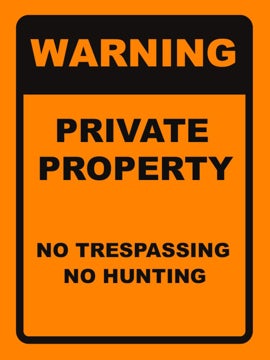 Picture of Hunting/Posted Signs 860516134