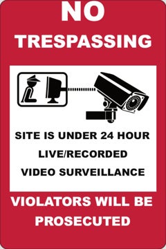 Picture of No Trespassing Signs 861787697