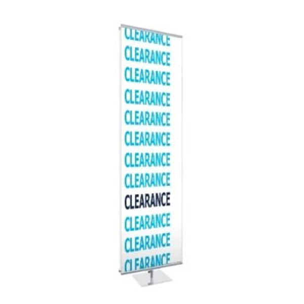 Small Telescoping Banner Stand Template Customization