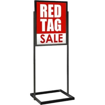 Picture of 28"H x 22"W Bulletin Sign Holder