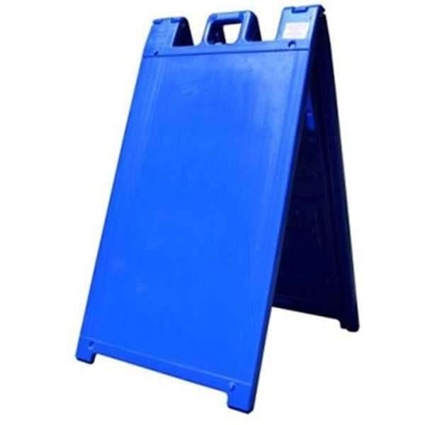 Blue Sandwich Board Blank Template Customization