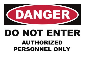 Picture of Do Not Enter Signs 860902634