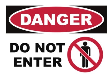 Picture of Do Not Enter Signs 860902643