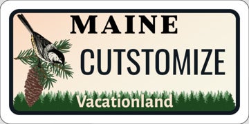 Picture of State Plates - Maine