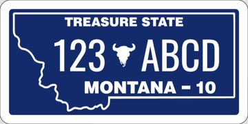 Picture of State Plates - Montana