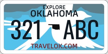 Picture of State Plates - Oklahoma