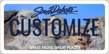 Picture of State Plates - South Dakota