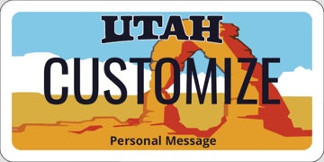 Picture of State Plates - Utah