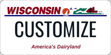 Picture of State Plates - Wisconsin