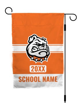 Picture of GF School Spirit 2 - Orange and White 18" x 12"