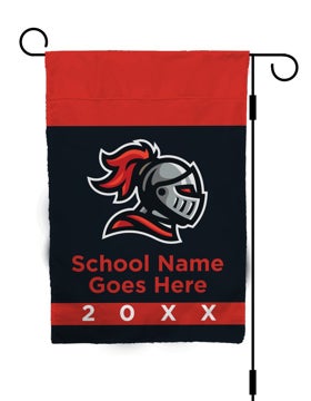 Picture of GF School Spirit 4 - Red and Black 18" x 12"