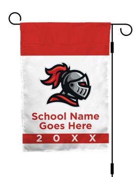 Picture of GF School Spirit 4 - Red and White 18" x 12"