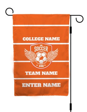 Picture of GF Sports & Clubs 2-Orange and White 18" x 12"