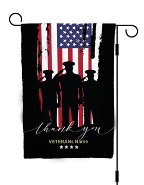 Picture of GF Thank You Veterans 2 18" x 12"