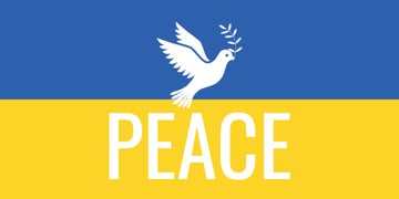 Picture of Peace With Dove Banner