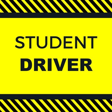 Picture of 12" x 12" Student Driver 1