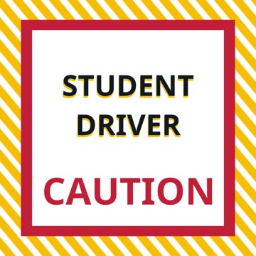 Picture of 12" x 12" Student Driver 4