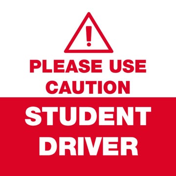Picture of 12" x 12" Student Driver 5