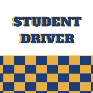 Picture of 12" x 12" Student Driver 6