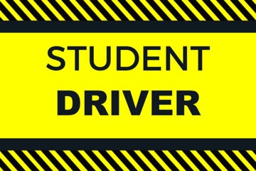 Picture of 12" x 18" Student Driver 1