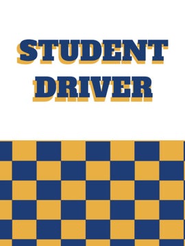 Picture of 24" x 18" Student Driver 6