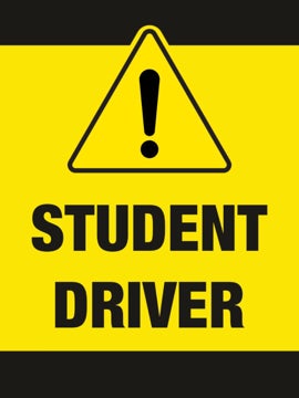 Picture of 24" x 18" Student Driver 8
