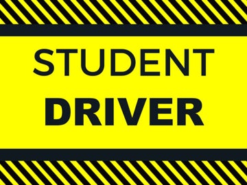 Picture of 9" x 12" Student Driver 1