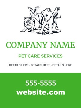 Picture of 24" x 18" Pet Care 4