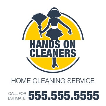 Picture of 12" x 12" Cleaning Services 1