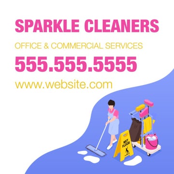 Picture of 12" x 12" Cleaning Services 8