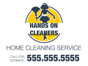 Picture of 18" x 24" Cleaning Services 1