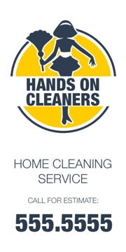 Picture of 24" x 12" Cleaning Services 1
