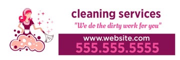 Picture of 6" x 18" Cleaning Services 5