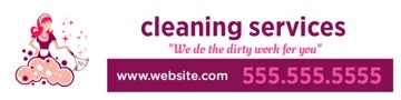 Picture of 6" x 24" Cleaning Services 5
