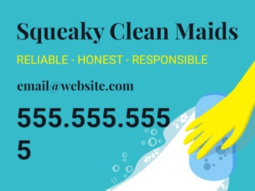 Picture of 9" x 12" Cleaning Services 3
