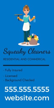Picture of 24" x 12" Cleaning Services 878756832