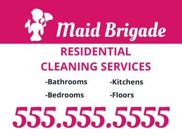 Picture of 18" x 24" Cleaning Services 878756842