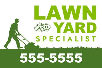 Picture of 12" x 18" Landscaping Services 3663202
