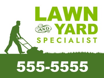 Picture of 18" x 24" Landscaping Services 3663202