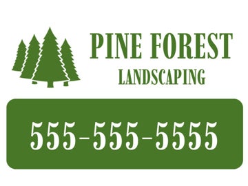 Picture of 18" x 24" Landscaping Services 948773