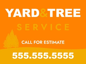 Picture of 18" x 24" Landscaping Services 5708550