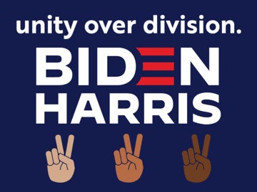 Picture of Biden/Harris Unity