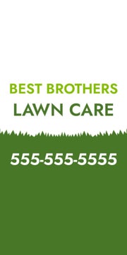 Picture of 24" x 12" Landscaping Services 3530885
