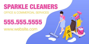 Picture of 12" x 24" Cleaning Services 8