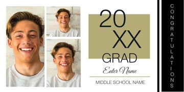 Picture of Middle School Photo Banner 5- 4x8