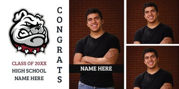 Picture of High School Photo Banner 1- 4x8