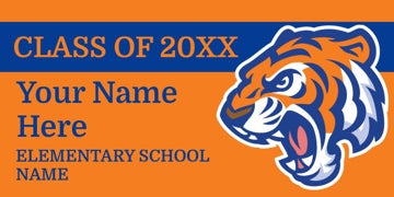 Picture of Elementary School Banner 6- 4x8