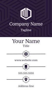 Picture of Magnetic Business Card 5 - Vertical