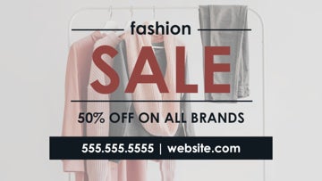 Picture of Magnetic Promotional_Fashion Sale - Horizontal